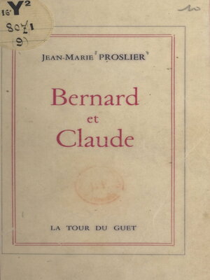cover image of Bernard et Claude